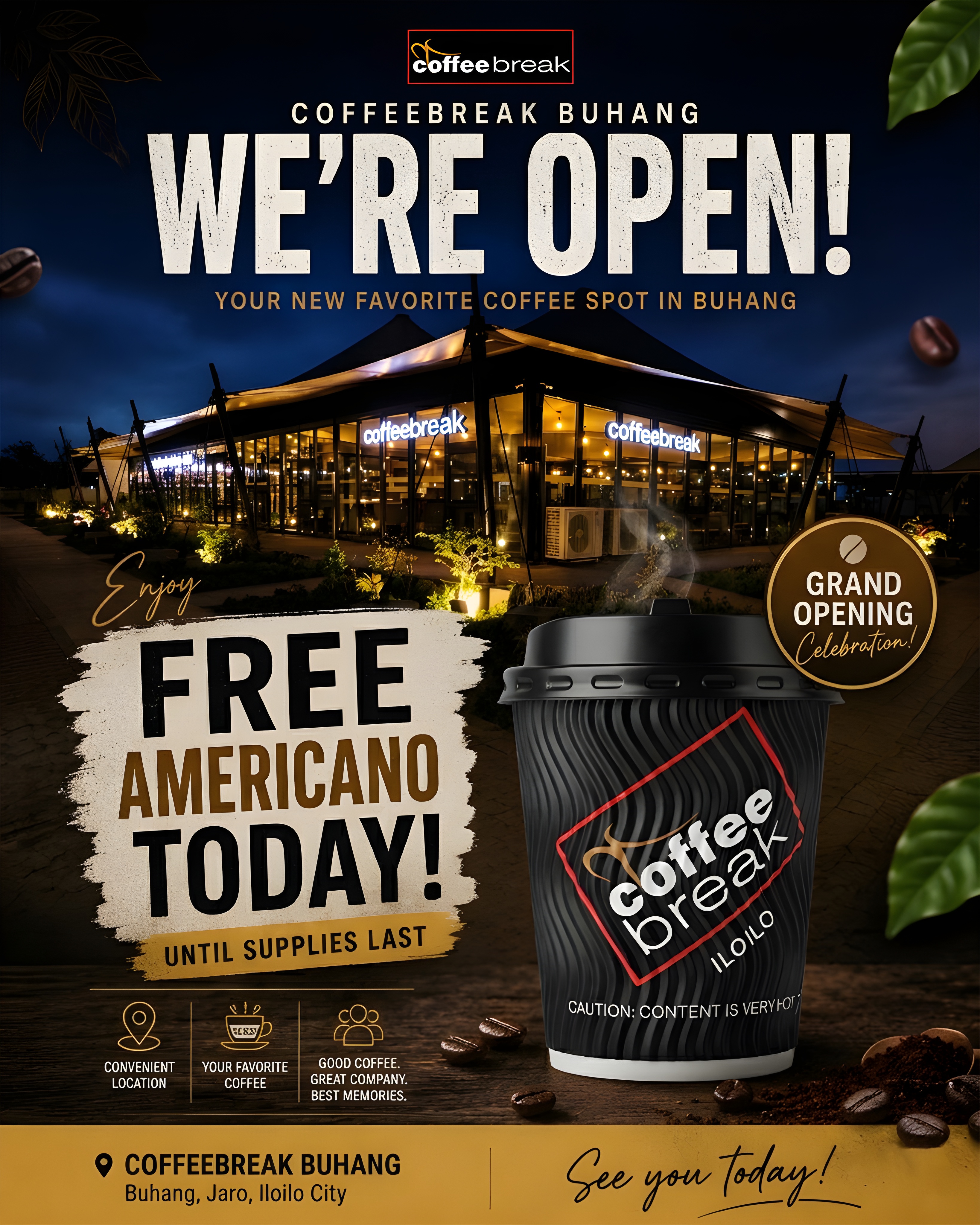 Coffeebreak Promotion 1 - Seasonal Specials